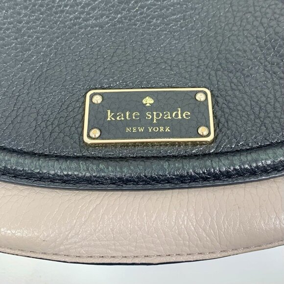 KATE SPADE NY Oliver Street Sadelle Pebbled Leather Saddle Bag Shoulder Handbag - Picture 2 of 16